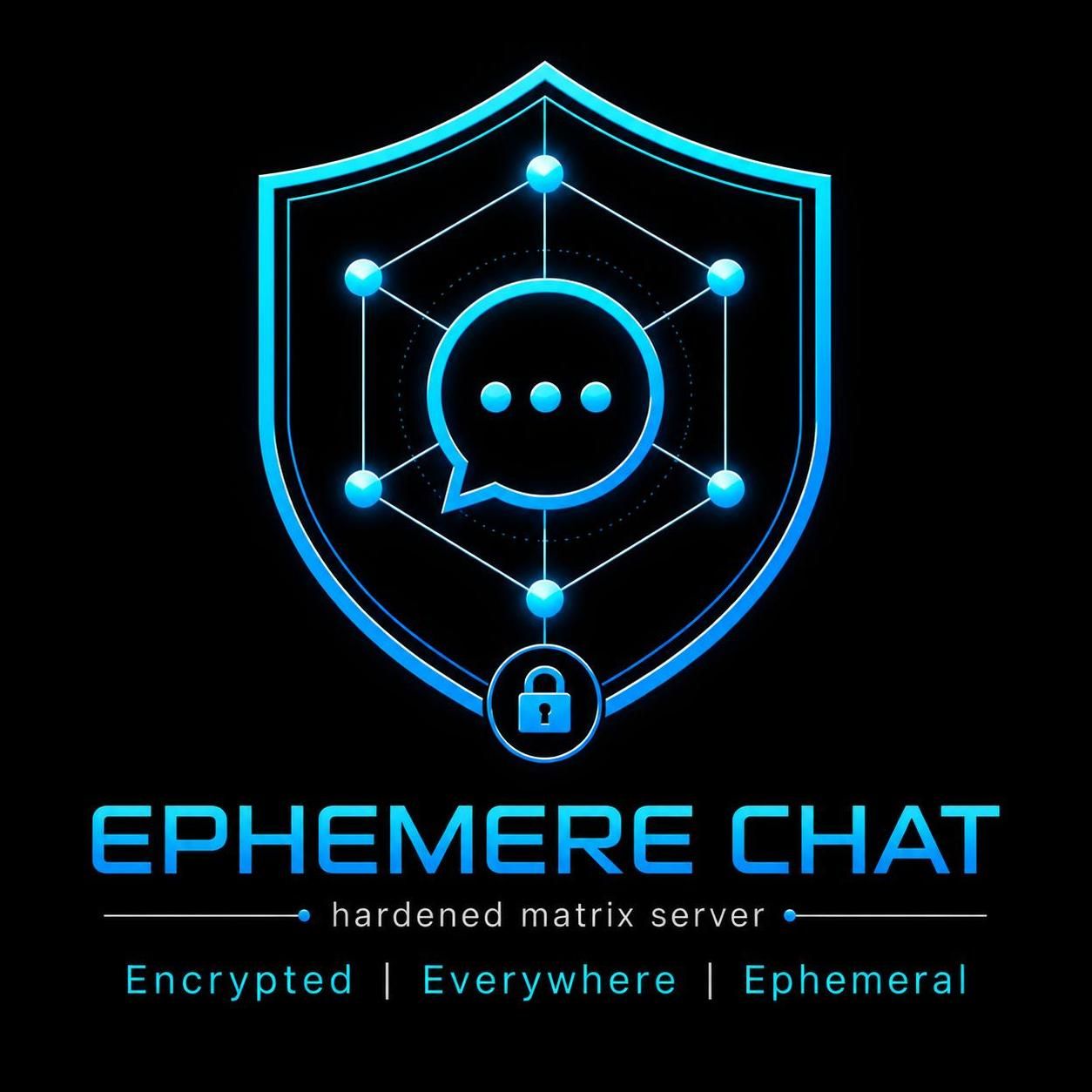 Ephemere Chat — Hardened Matrix Tor Server